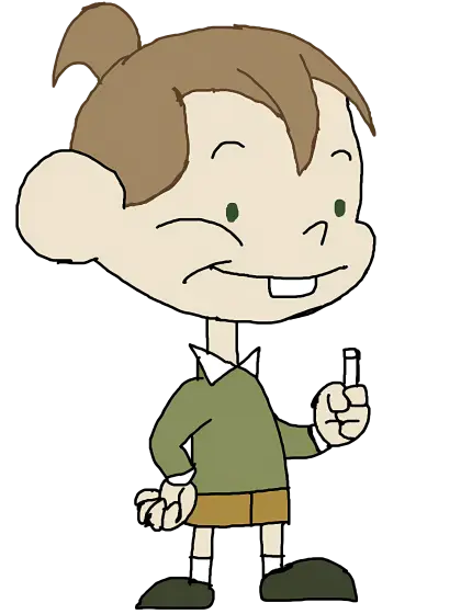 Cartoon Boy with Tooth