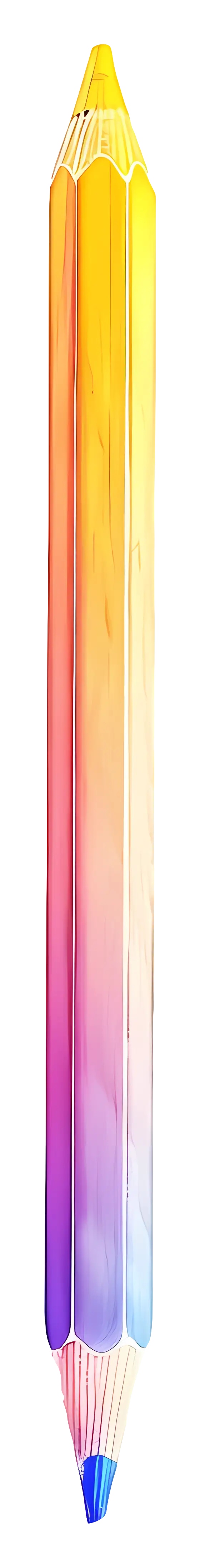 Rainbow Pencil for Creative Art