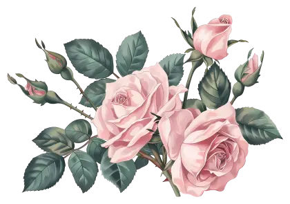 Beautiful Pink Roses Bouquet