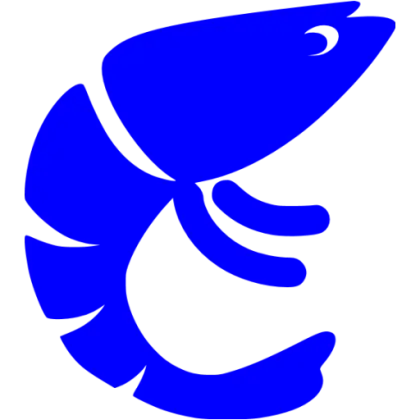 Blue Fish Logo Design