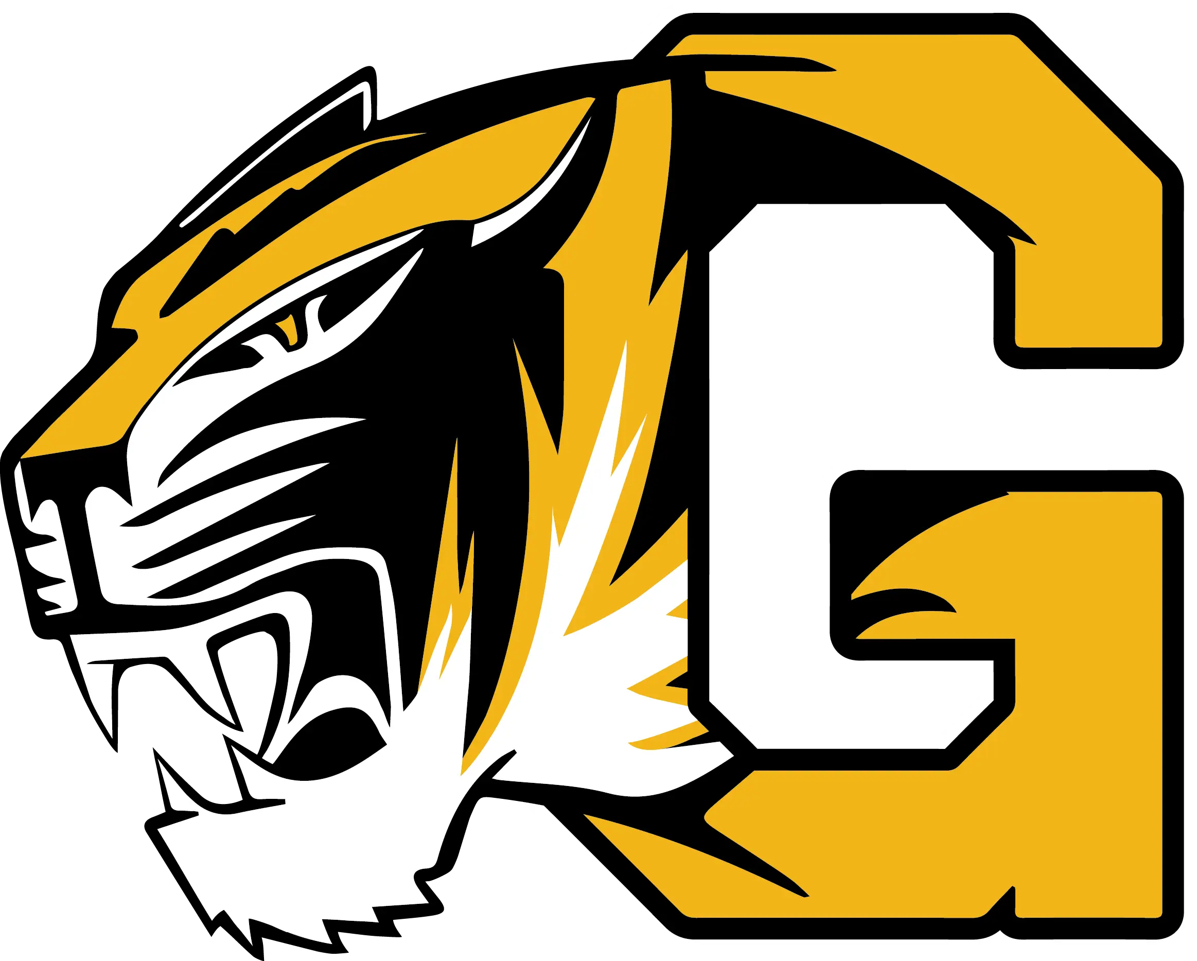 Tiger Mascot with G Logo