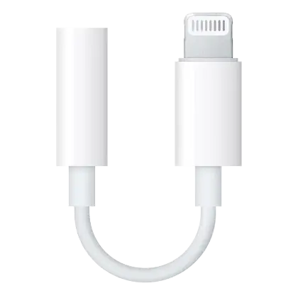 White Lightning to Audio Adapter