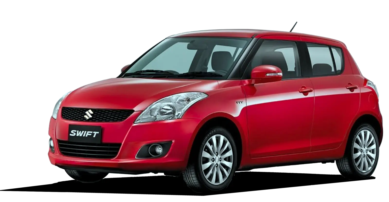 Red Hatchback Car for Urban Driving