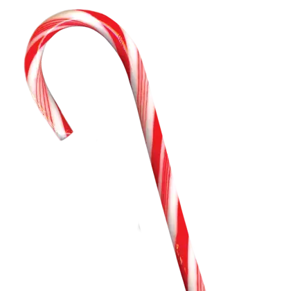 Red and White Christmas Candy Cane