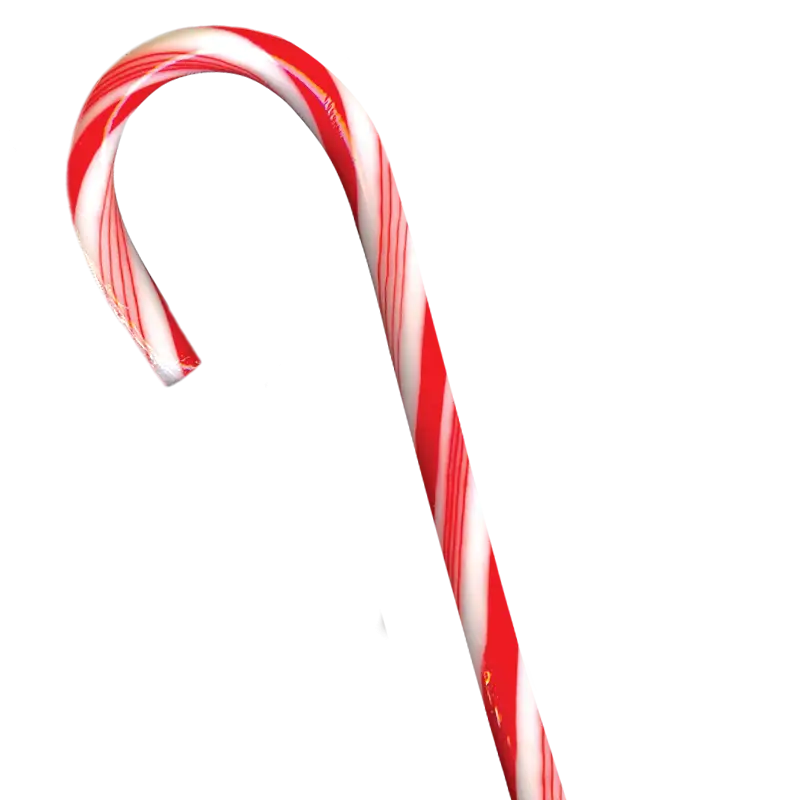 Red and White Christmas Candy Cane