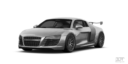 Gray Sports Car with Sleek Design