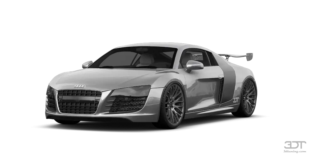 Gray Sports Car with Sleek Design
