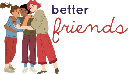 Better Friends Hugging