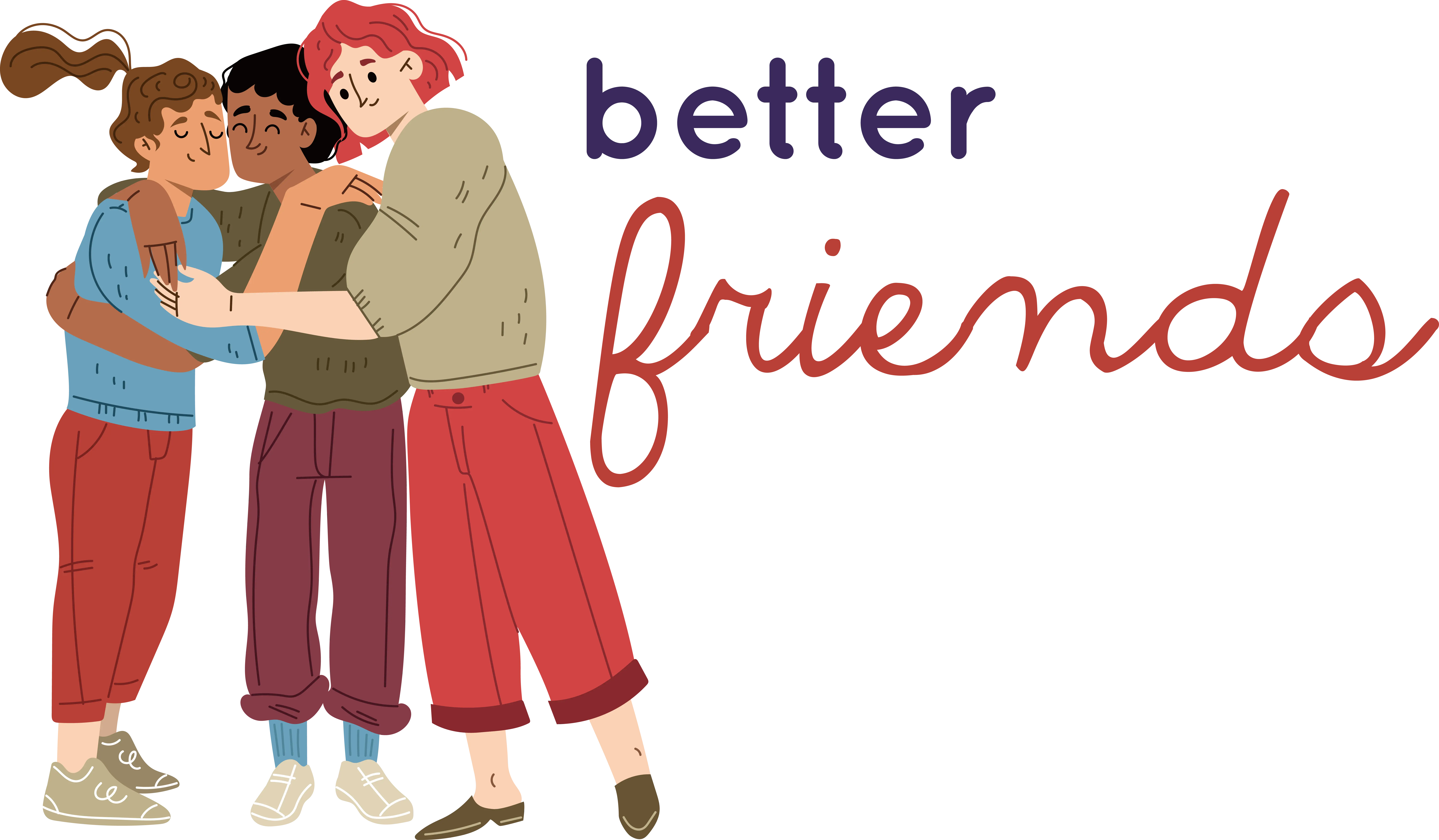 Better Friends Hugging