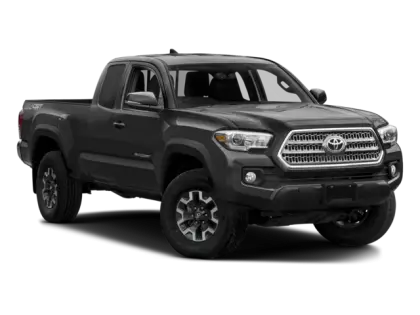 Gray Pickup Truck with Robust Design