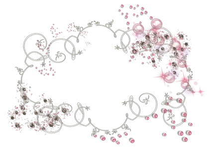 Floral Decorative Frame with Elegant Patterns