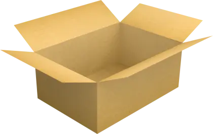 Open Cardboard Box Illustration