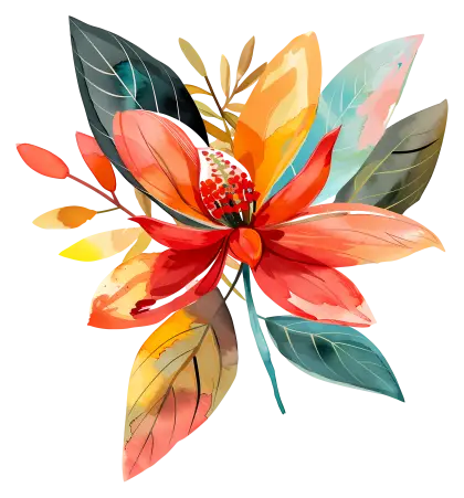 Bright Floral Bouquet with Vibrant Colors