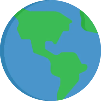 Earth Globe Illustration