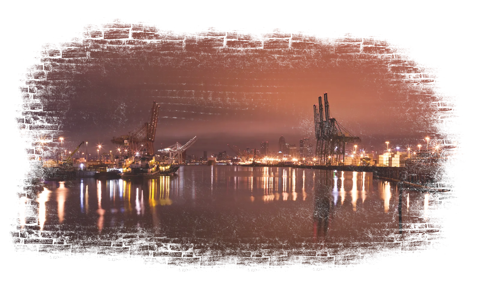 Harbor at Night