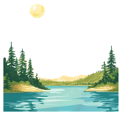 Beautiful River Landscape