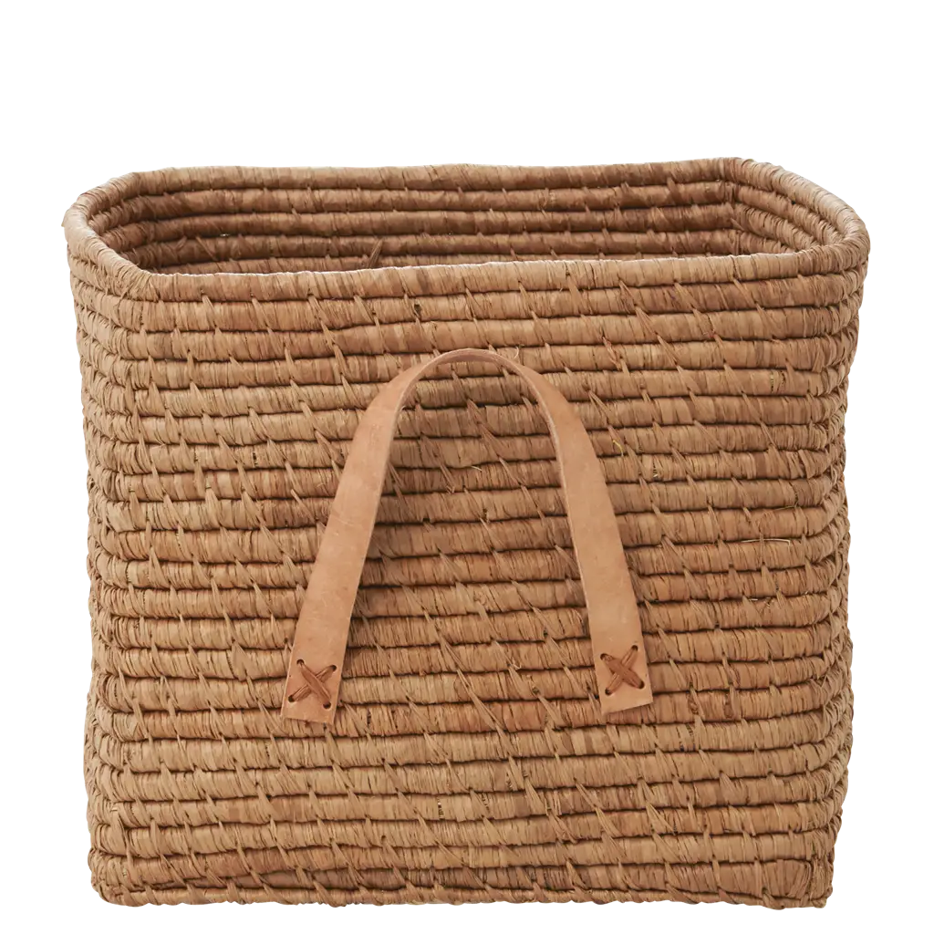 Woven Basket with Handles