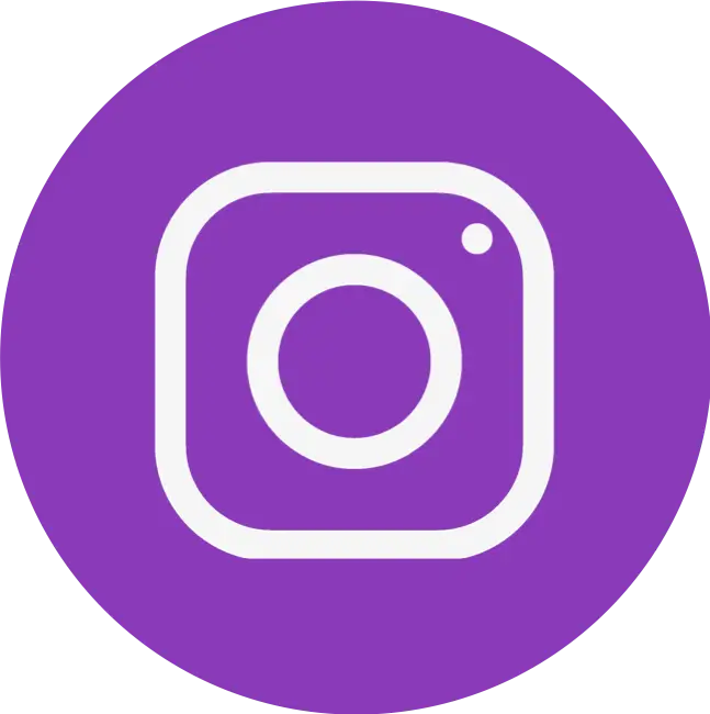 Instagram Logo Icon in Purple