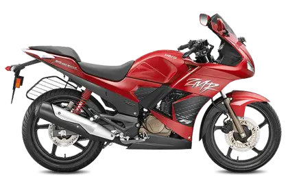 Modern Red Motorbike for Speed Enthusiasts