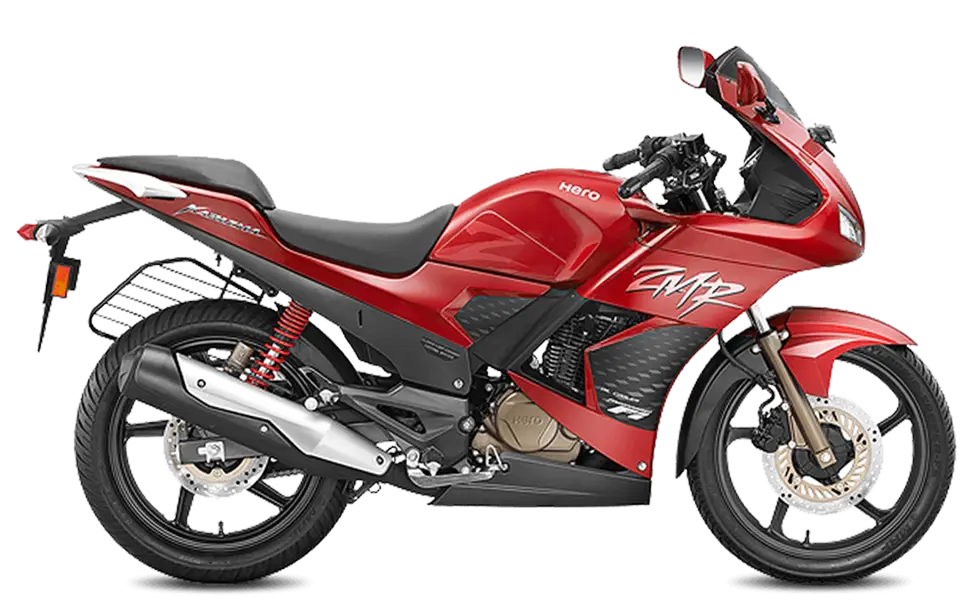 Modern Red Motorbike for Speed Enthusiasts
