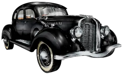 Classic Black Car Design