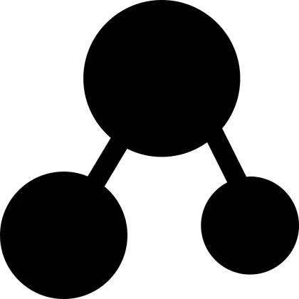Simplistic Molecule Icon Design