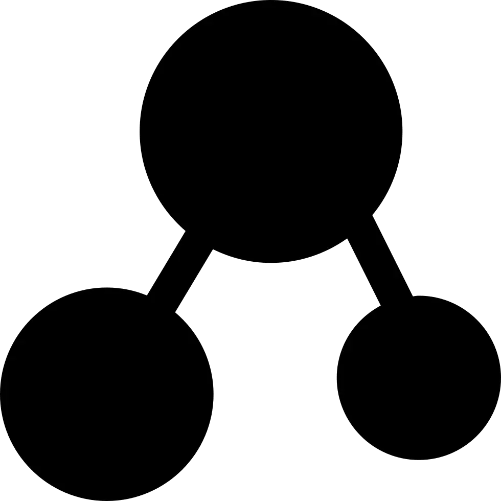 Simplistic Molecule Icon Design