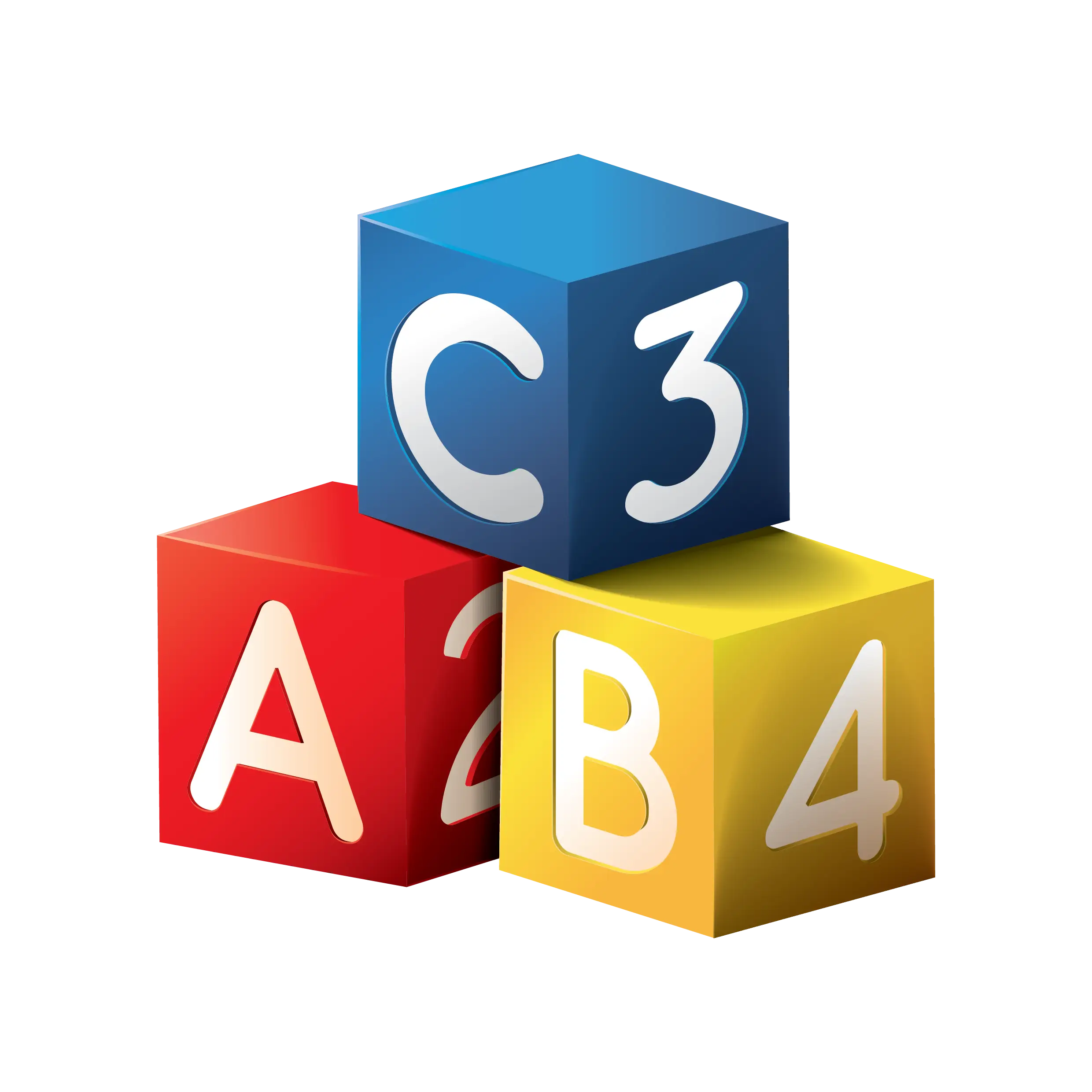 Colorful Alphabet and Number Blocks