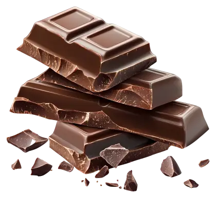 Delicious Dark Chocolate Pieces