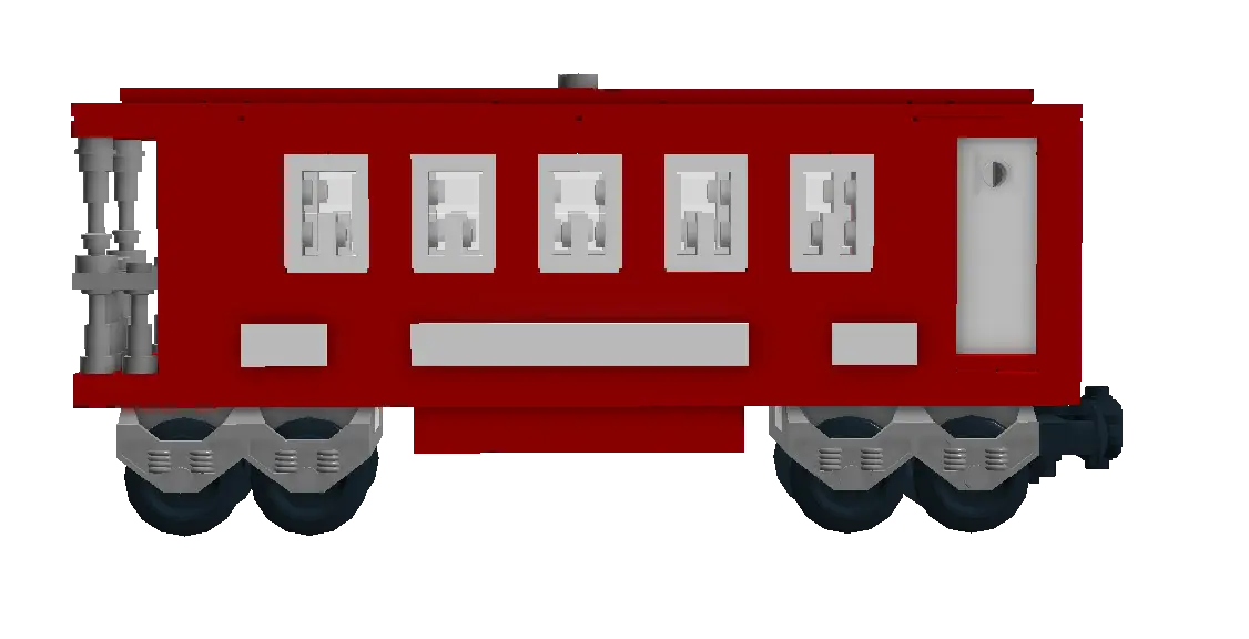 Red Train Car Representation