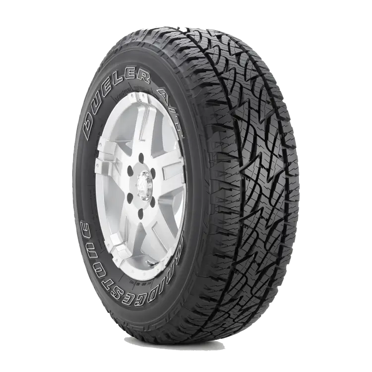 Durable Car Tire with Tread Pattern for All-Terrain Use