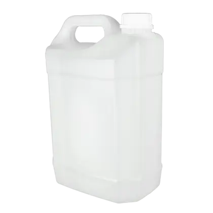 Durable White Plastic Container with Handle