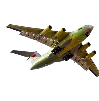 Large Cargo Airplane in Flight