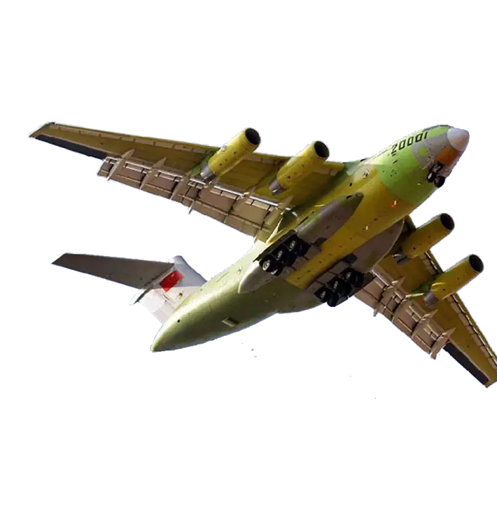 Large Cargo Airplane in Flight