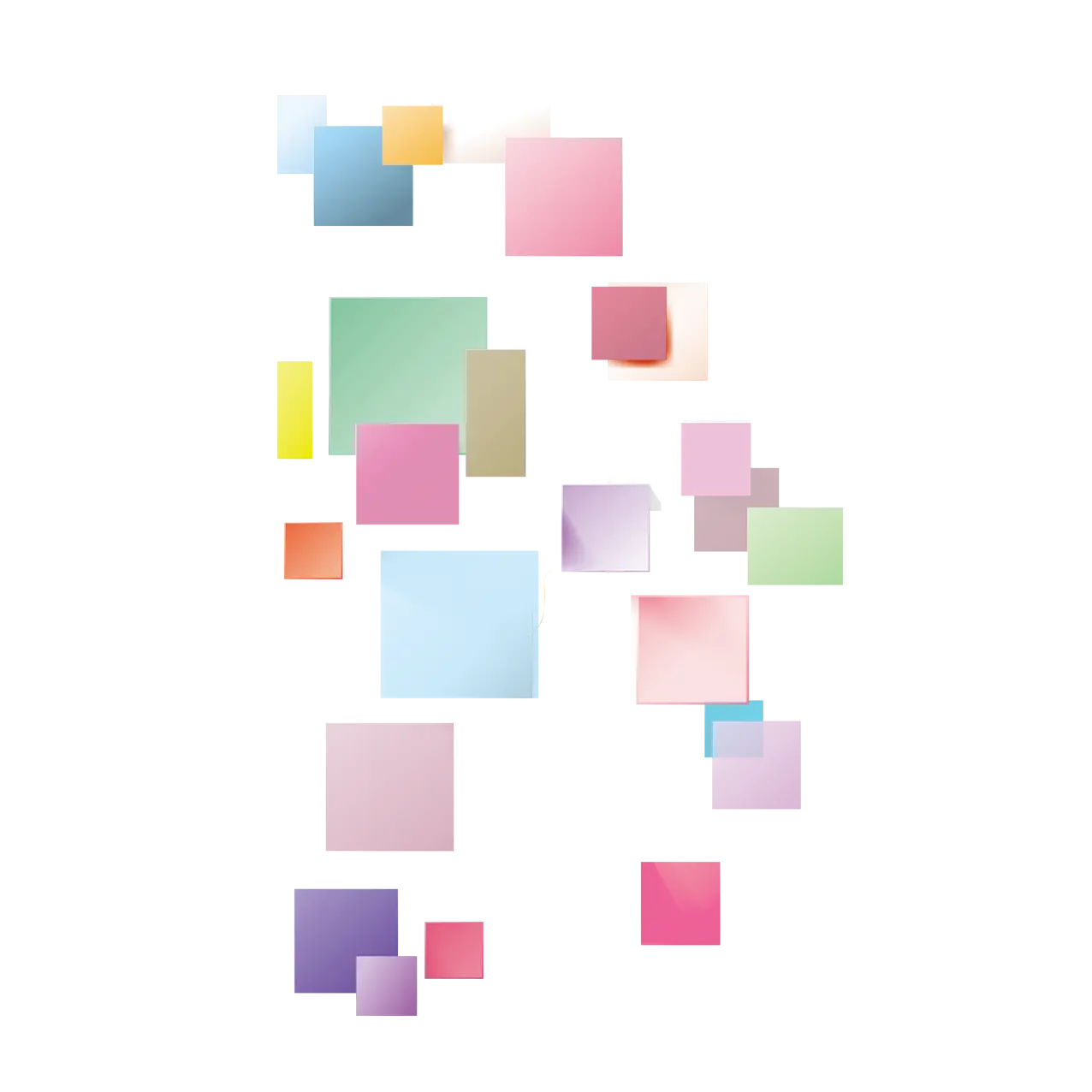 Colorful Abstract Squares Design
