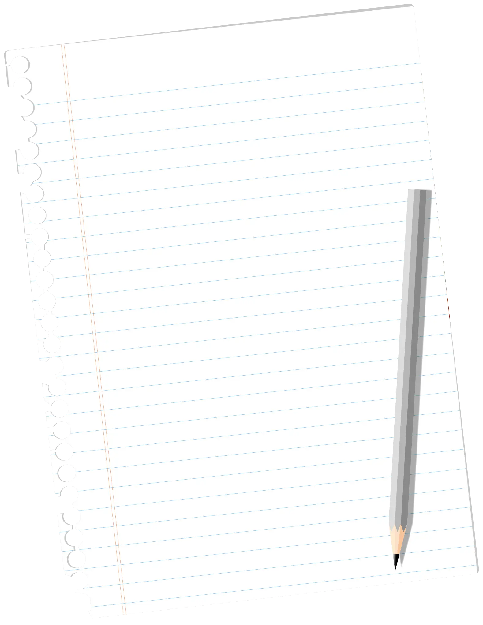Paper and Pencil for Writing