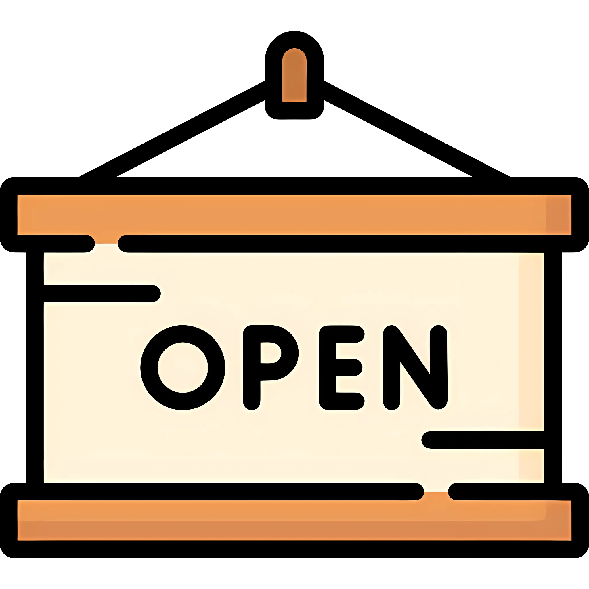 Open Sign for Business