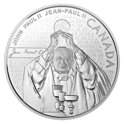 Canadian Commemorative Coin of John Paul II