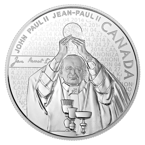 Canadian Commemorative Coin of John Paul II