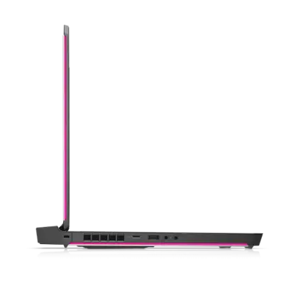 Side View of Laptop with Sleek Design