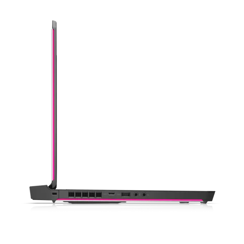 Side View of Laptop with Sleek Design