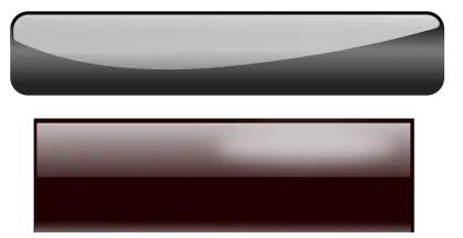 Glossy Black and Brown Buttons