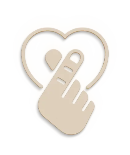 Hand with Heart Gesture