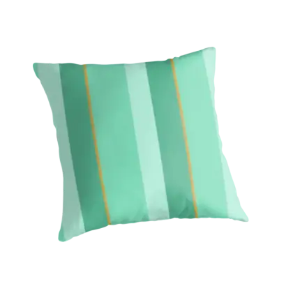 Striped Decorative Cushion Illustration