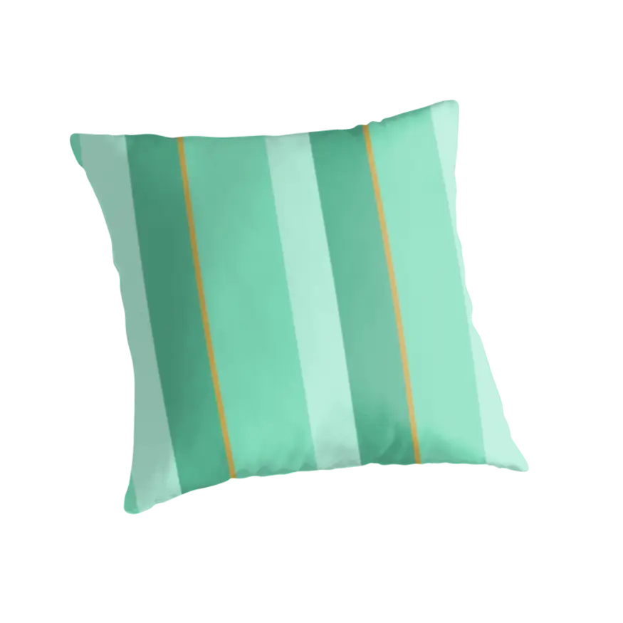 Striped Decorative Cushion Illustration