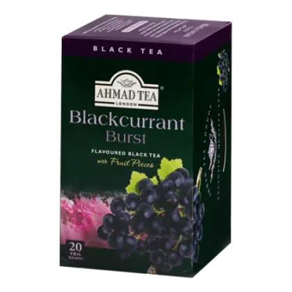 Blackcurrant Tea Box Packaging