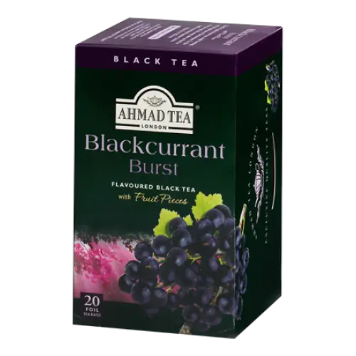Blackcurrant Tea Box Packaging