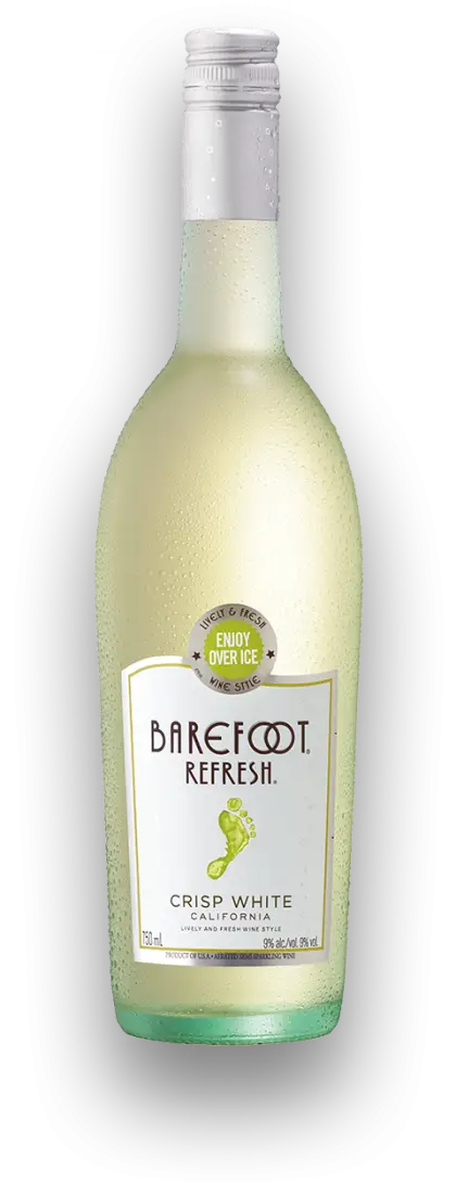 Barefoot Refresh Crisp White Wine Bottle