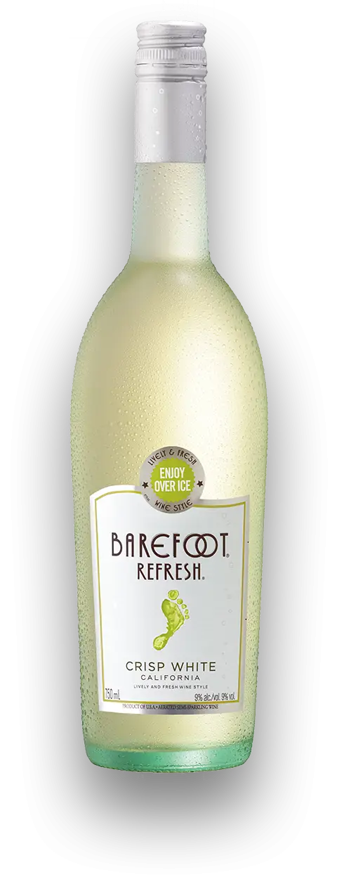 Barefoot Refresh Crisp White Wine Bottle