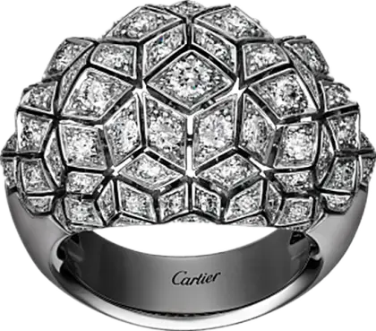 Luxurious Cartier Diamond Ring